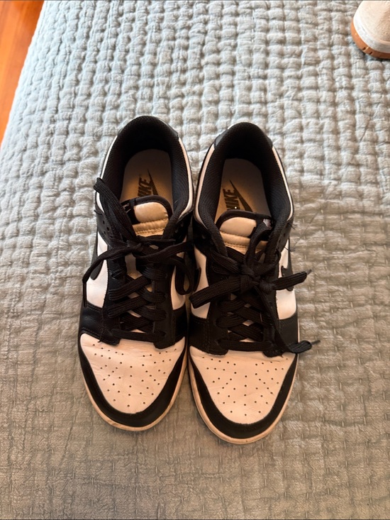 Nike Shoes - Nike Black and White Women's Low-Top Sneakers